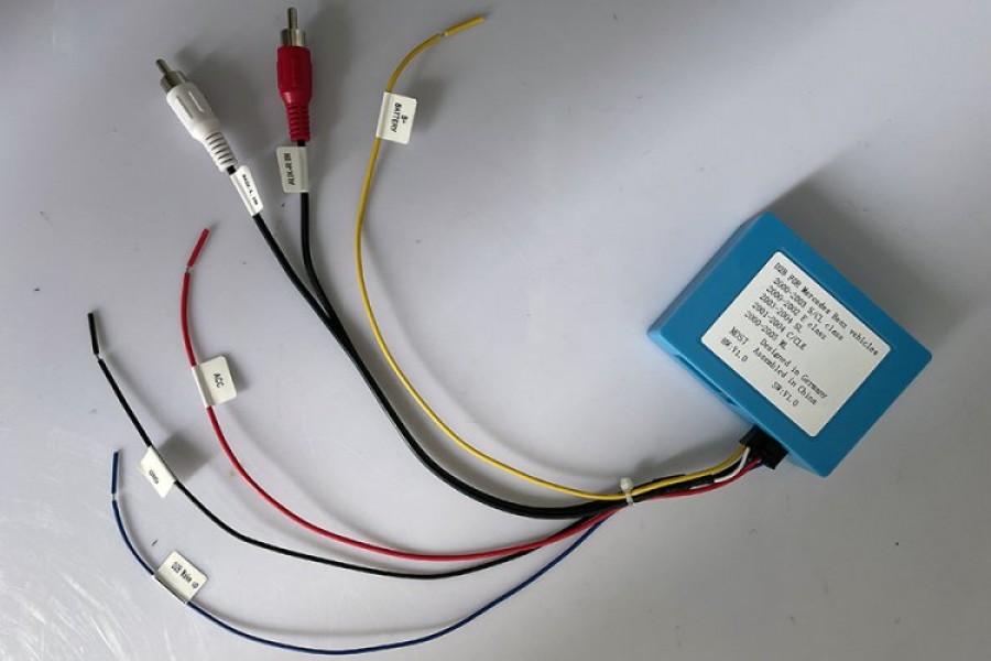 D2B Fiber Optic(MOST) adapter for Mercedes-Benz